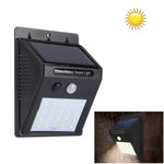 20 đèn LED cho sân vườn / nhà / lối đi / cầu thang / tường ngoài, 20 đèn LED ánh sáng trắng