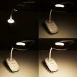 Đèn bảo vệ mắt thiết kế vòng rỗng cổ ngỗng linh hoạt 28 LED kèm kẹp và chức năng đèn ngủ nhỏ, TGX-770
