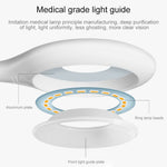 Đèn bảo vệ mắt thiết kế vòng rỗng cổ ngỗng linh hoạt 28 LED kèm kẹp và chức năng đèn ngủ nhỏ, TGX-770