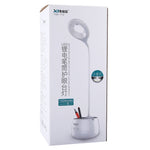 Đèn bảo vệ mắt thiết kế vòng rỗng cổ ngỗng linh hoạt 28 LED kèm giá đỡ bút / chức năng đèn ngủ nhỏ, TGX-772