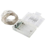 Đèn dây 50 bóng LED dùng 3 pin AA, đèn trang trí đèn tiên có điều khiển từ xa, DC 5V, ánh sáng nhiều màu/điều khiển từ xa, ánh sáng trắng/điều khiển từ xa, ánh sáng trắng ấm/điều khiển từ xa