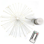 Đèn trang trí LED 150 bóng dùng hộp pin, có điều khiển từ xa, ánh sáng nhiều màu 30CM, ánh sáng trắng 30CM, ánh sáng trắng ấm 30CM