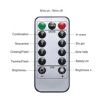 Đèn trang trí LED 150 bóng dùng hộp pin, có điều khiển từ xa, ánh sáng nhiều màu 30CM, ánh sáng trắng 30CM, ánh sáng trắng ấm 30CM