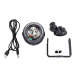 Đèn DJ xoay điều khiển bằng âm thanh USB, DC 5V