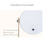 Đèn lồng sạc DC 5V điều khiển cảm ứng đèn LED, ánh sáng trắng