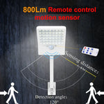 Đèn phẳng điều khiển từ xa năng lượng mặt trời 6W 800LM 48 đèn LED kèm giá đỡ