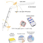 Đèn phẳng điều khiển từ xa năng lượng mặt trời 6W 800LM 48 đèn LED kèm giá đỡ
