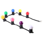 1m bóng đèn LED trang trí nhà 2W E27 8 đèn LED 2835 SMD, AC 110V, AC 110V, DC 12V, AC 220V