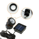 Đèn pha năng lượng mặt trời ngoài trời chống nước LED hai đầu, hai đầu