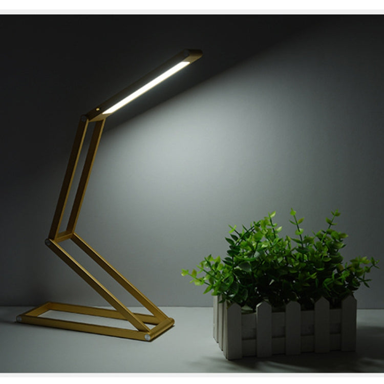 Đèn bàn LED 3W gập điều chỉnh sạc USB bảo vệ mắt