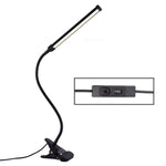 Đèn bàn LED 8W gập điều chỉnh bảo vệ mắt, phiên bản cắm USB, phiên bản cắm USB (Trắng), phiên bản cắm USB (Đen)