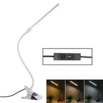 Đèn bàn LED 8W gập điều chỉnh bảo vệ mắt, phiên bản cắm USB, phiên bản cắm USB (Trắng), phiên bản cắm USB (Đen)