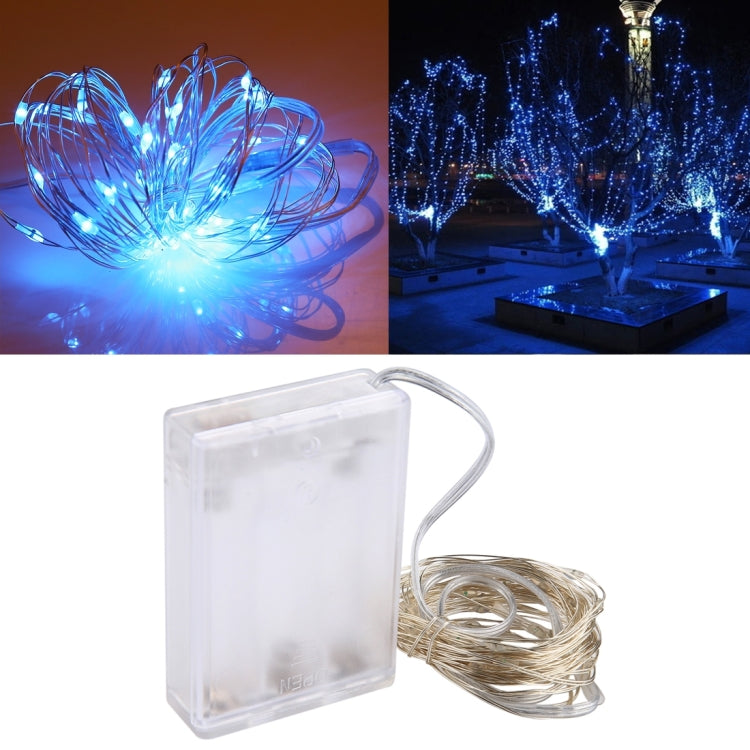 Đèn trang trí đèn tiên 50 bóng LED SMD 0603 hộp pin 3 x AA, DC 5V, 5m ánh sáng xanh dương, 5m ánh sáng nhiều màu, 5m ánh sáng hồng, 5m ánh sáng xanh lá, 5m ánh sáng tím, 5m ánh sáng đỏ, 5m ánh sáng trắng, 5m ánh sáng trắng ấm, 5m ánh sáng vàng