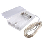 Đèn trang trí đèn tiên 50 bóng LED SMD 0603 hộp pin 3 x AA, DC 5V, 5m ánh sáng xanh dương, 5m ánh sáng nhiều màu, 5m ánh sáng hồng, 5m ánh sáng xanh lá, 5m ánh sáng tím, 5m ánh sáng đỏ, 5m ánh sáng trắng, 5m ánh sáng trắng ấm, 5m ánh sáng vàng