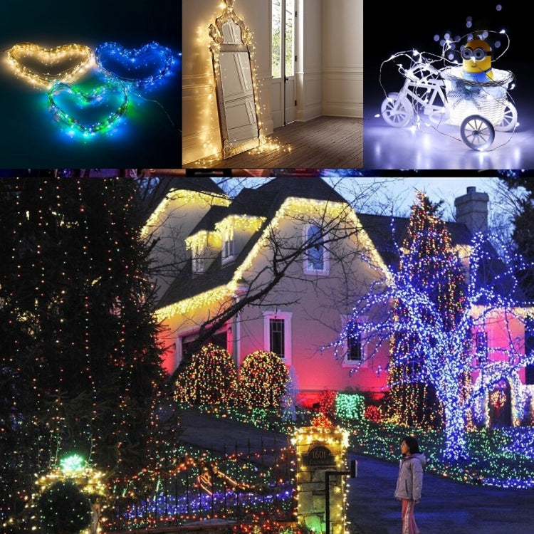 Đèn trang trí đèn tiên 50 bóng LED SMD 0603 hộp pin 3 x AA, DC 5V, 5m ánh sáng xanh dương, 5m ánh sáng nhiều màu, 5m ánh sáng hồng, 5m ánh sáng xanh lá, 5m ánh sáng tím, 5m ánh sáng đỏ, 5m ánh sáng trắng, 5m ánh sáng trắng ấm, 5m ánh sáng vàng