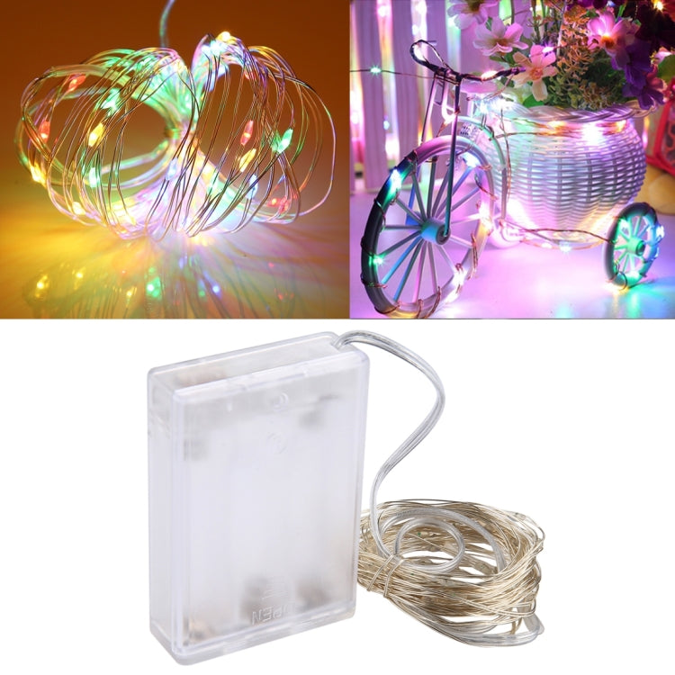 Đèn trang trí đèn tiên 50 bóng LED SMD 0603 hộp pin 3 x AA, DC 5V, 5m ánh sáng xanh dương, 5m ánh sáng nhiều màu, 5m ánh sáng hồng, 5m ánh sáng xanh lá, 5m ánh sáng tím, 5m ánh sáng đỏ, 5m ánh sáng trắng, 5m ánh sáng trắng ấm, 5m ánh sáng vàng