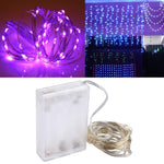 Đèn trang trí đèn tiên 50 bóng LED SMD 0603 hộp pin 3 x AA, DC 5V, 5m ánh sáng xanh dương, 5m ánh sáng nhiều màu, 5m ánh sáng hồng, 5m ánh sáng xanh lá, 5m ánh sáng tím, 5m ánh sáng đỏ, 5m ánh sáng trắng, 5m ánh sáng trắng ấm, 5m ánh sáng vàng