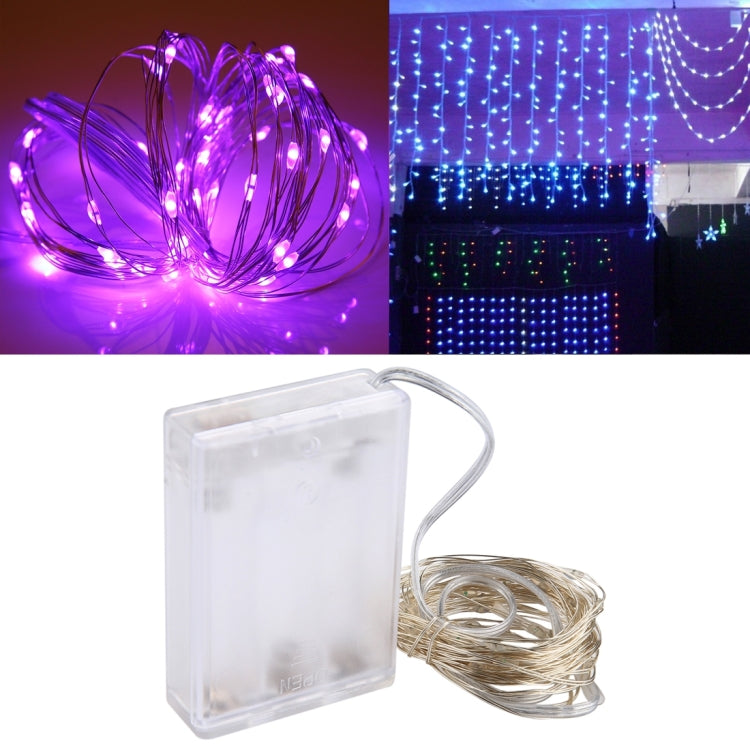 Đèn trang trí đèn tiên 50 bóng LED SMD 0603 hộp pin 3 x AA, DC 5V, 5m ánh sáng xanh dương, 5m ánh sáng nhiều màu, 5m ánh sáng hồng, 5m ánh sáng xanh lá, 5m ánh sáng tím, 5m ánh sáng đỏ, 5m ánh sáng trắng, 5m ánh sáng trắng ấm, 5m ánh sáng vàng