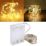 Đèn trang trí đèn tiên 50 bóng LED SMD 0603 hộp pin 3 x AA, DC 5V, 5m ánh sáng xanh dương, 5m ánh sáng nhiều màu, 5m ánh sáng hồng, 5m ánh sáng xanh lá, 5m ánh sáng tím, 5m ánh sáng đỏ, 5m ánh sáng trắng, 5m ánh sáng trắng ấm, 5m ánh sáng vàng