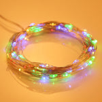 100 đèn LED SMD 0603 Đèn trang trí đèn cổ tích, 10m ánh sáng nhiều màu, 10m ánh sáng trắng, 10m ánh sáng trắng ấm