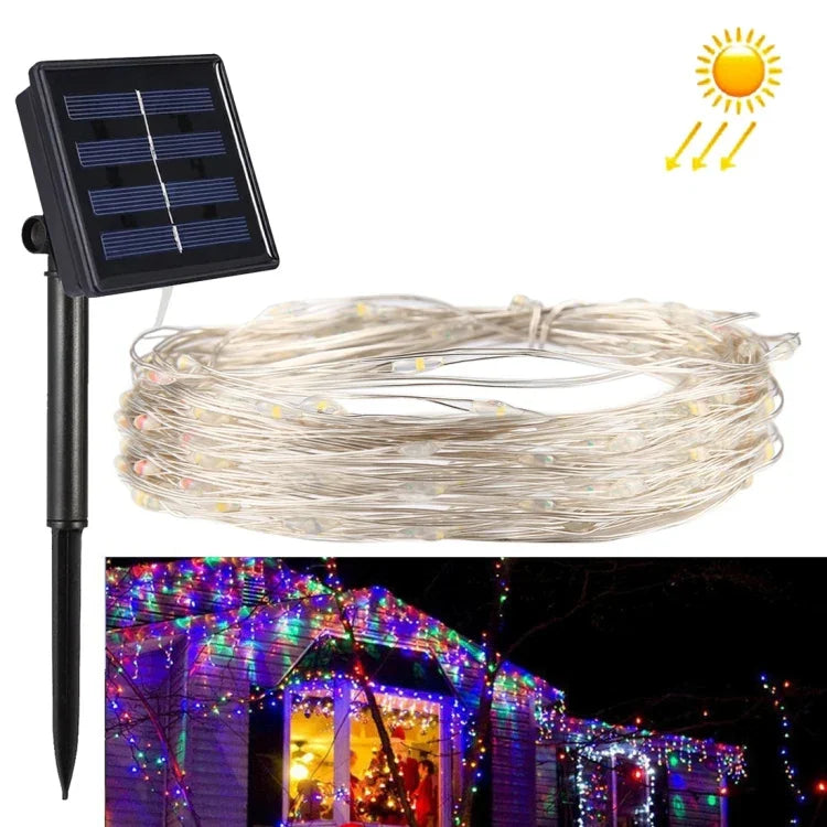 100 đèn LED SMD 0603 Đèn trang trí đèn cổ tích, 20m ánh sáng nhiều màu