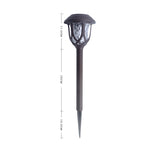 Đèn sân vườn ngoài trời năng lượng mặt trời hình ly cà phê IP65 chống nước LED trang trí