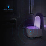 Đèn ngủ cảm biến chuyển động UV tiệt trùng cho bệ toilet nhà vệ sinh, DC 5V