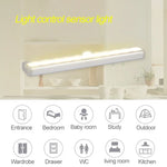 Đèn cảm biến cơ thể người thông minh màn hình rộng 1.8W 10 đèn LED trắng, đèn hành lang tủ, phiên bản pin, 1.8W 10 đèn LED trắng (phiên bản pin)