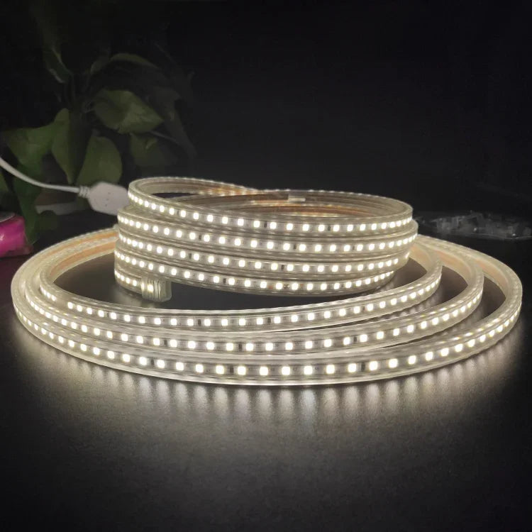 Dải đèn 10m SMD 2835 1200 LED, AC 220V-240V, phích cắm EU, 10m