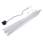 Đèn trang trí LED, đường kính ống: 1,2cm, AC 100-240V, có thể chọn phích cắm US hoặc EU, 8 chiếc 50cm màu xanh dương, 8 chiếc 50cm nhiều màu, 8 chiếc 50cm ánh sáng trắng
