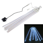 Đèn trang trí LED, đường kính ống: 1,2cm, AC 100-240V, có thể chọn phích cắm US hoặc EU, 8 chiếc 50cm màu xanh dương, 8 chiếc 50cm nhiều màu, 8 chiếc 50cm ánh sáng trắng