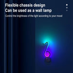 Đèn bàn màu RGB hiệu ứng màu sắc ảo nhạc nốt
