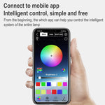 Đèn bàn màu RGB hiệu ứng màu sắc ảo nhạc nốt