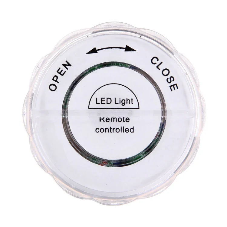 10 đèn LED hình trụ điều khiển từ xa, phạm vi điều khiển từ xa (khu vực mở): 24-30 feet, 10 đèn LED