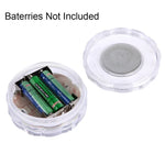10 đèn LED hình trụ điều khiển từ xa, phạm vi điều khiển từ xa (khu vực mở): 24-30 feet, 10 đèn LED