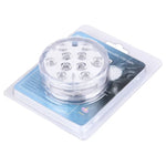 10 đèn LED hình trụ điều khiển từ xa, phạm vi điều khiển từ xa (khu vực mở): 24-30 feet, 10 đèn LED