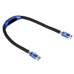 Đèn pin stereo cổ đeo đôi sáng tạo rảnh tay đèn làm việc tự động với 4 đèn LED và tay cầm cao su mềm đệm cổ