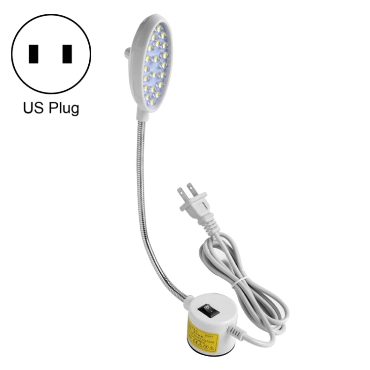 Đèn máy may LED có thể điều chỉnh độ sáng, nam châm, tiết kiệm năng lượng, 30 bóng đèn