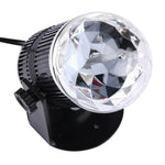 Đèn sân khấu LED quả cầu ma thuật mini 3W xoay, phích cắm EU
