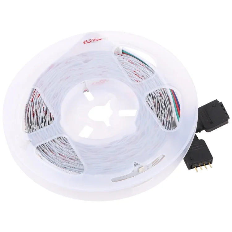 Đèn dây LED RGB 2835 SMD không vỏ, 60 bóng LED/m, dài 5m, 12V 2A 100-240V, có điều khiển từ xa 44 phím, LED RGB 2835 SMD, dài 5m, có điều khiển từ xa 44 phím