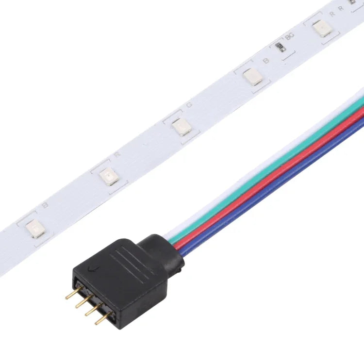 Đèn dây LED RGB 2835 SMD không vỏ, 60 bóng LED/m, dài 5m, 12V 2A 100-240V, có điều khiển từ xa 44 phím, LED RGB 2835 SMD, dài 5m, có điều khiển từ xa 44 phím