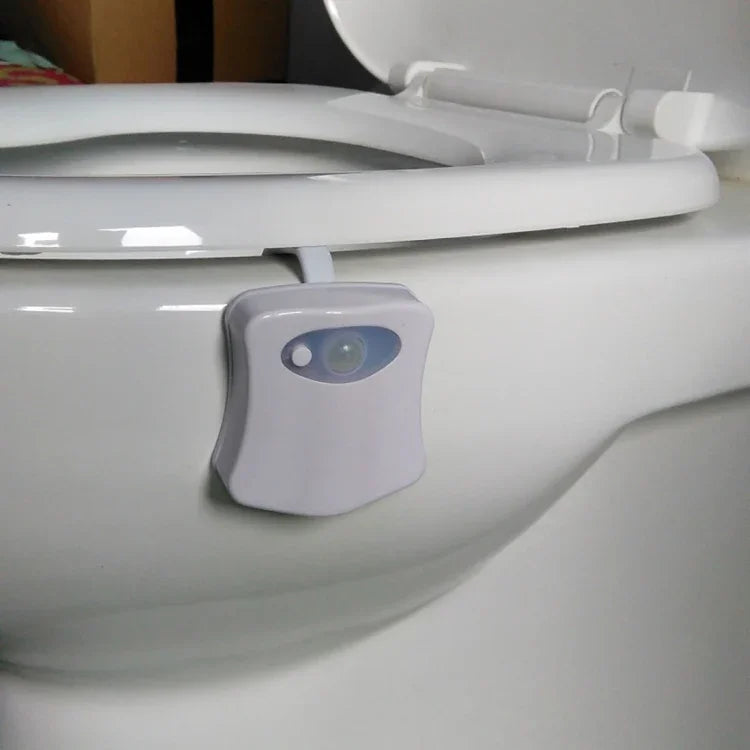 Đèn ngủ cảm biến chuyển động 8 màu trong nhà đèn LED che nắp bệ toilet, LED1660, LED1660US