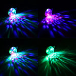 Đèn hiệu ứng ánh sáng DJ Disco KTV điều khiển âm thanh Mini LED 4 bóng, LED1799, LED1799T