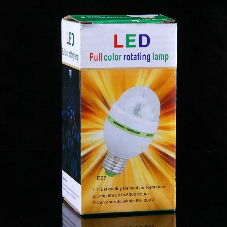Đèn xoay tự động LED đầy màu sắc cho tiệc gia đình / KTV / quán bar / khách sạn / DJ, AC 85-260V
