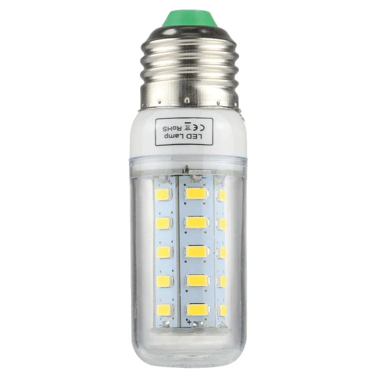 Bóng đèn tiết kiệm năng lượng SMD 5730, DC 12-30V, E27 36 đèn LED ánh sáng trắng, E27 36 đèn LED ánh sáng trắng ấm