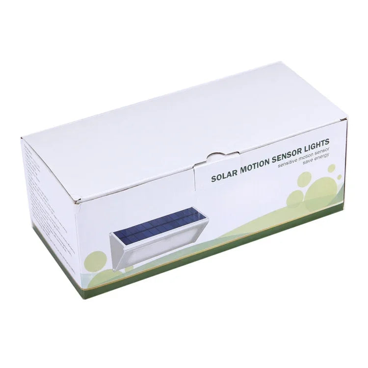 Đèn tường tam giác tiết kiệm năng lượng 800 LM 48 đèn LED SMD 2835 cảm biến với tấm pin năng lượng mặt trời và công tắc ẩn cho sân vườn / sân trong / cắm trại ngoài trời (Bạc)