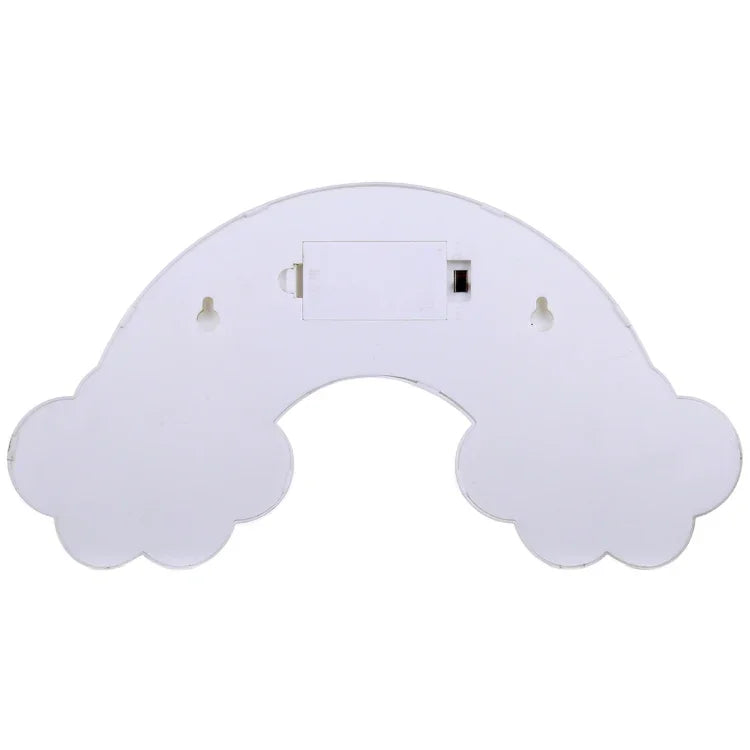 Đèn bàn tiệc lễ hội dùng 2 pin AA, đèn ngủ cầu vồng