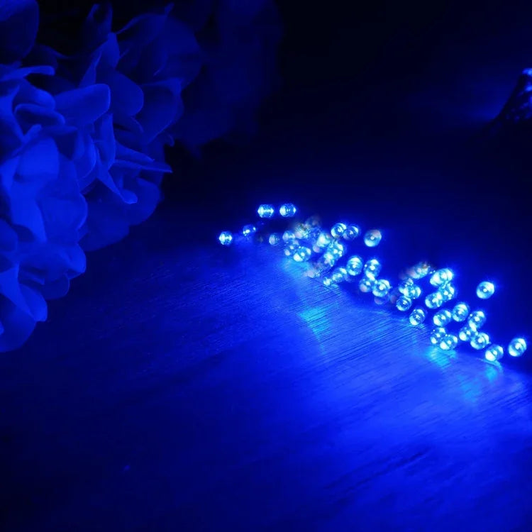 Đèn trang trí kỳ nghỉ 100 bóng LED, 17m ánh sáng xanh dương, 17m ánh sáng nhiều màu, 17m ánh sáng trắng, 17m ánh sáng trắng ấm