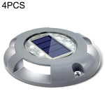 Bộ 4 đèn sân vườn cắm đất năng lượng mặt trời LED IP68 chống nước