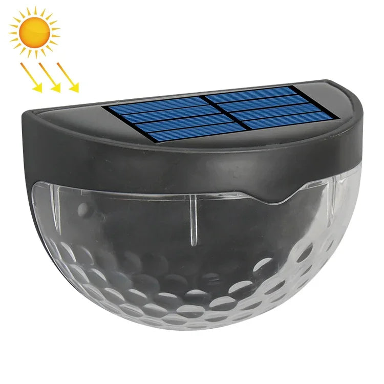 Đèn hàng rào giọt nước năng lượng mặt trời 6 LED ngoài trời